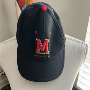 Under Armour Black Cap University of Maryland